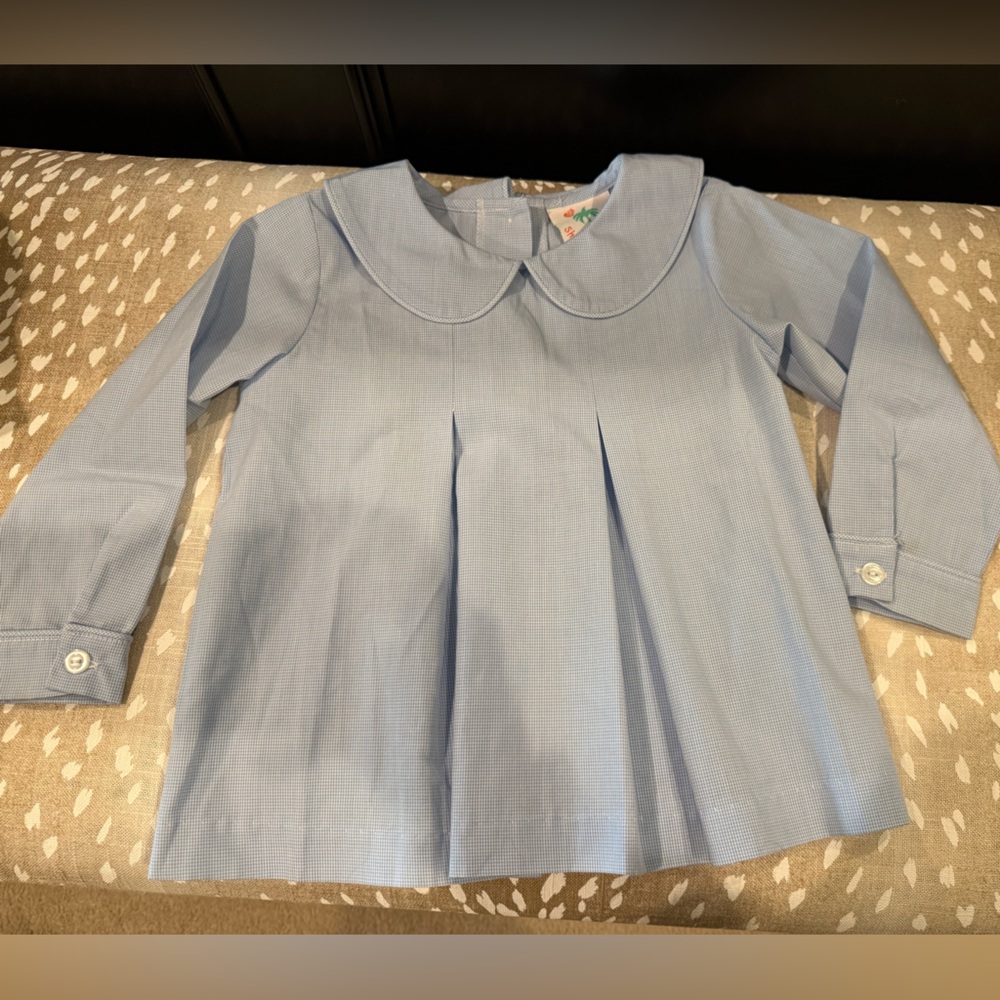 Toddler boys peter pan collar dress shirt